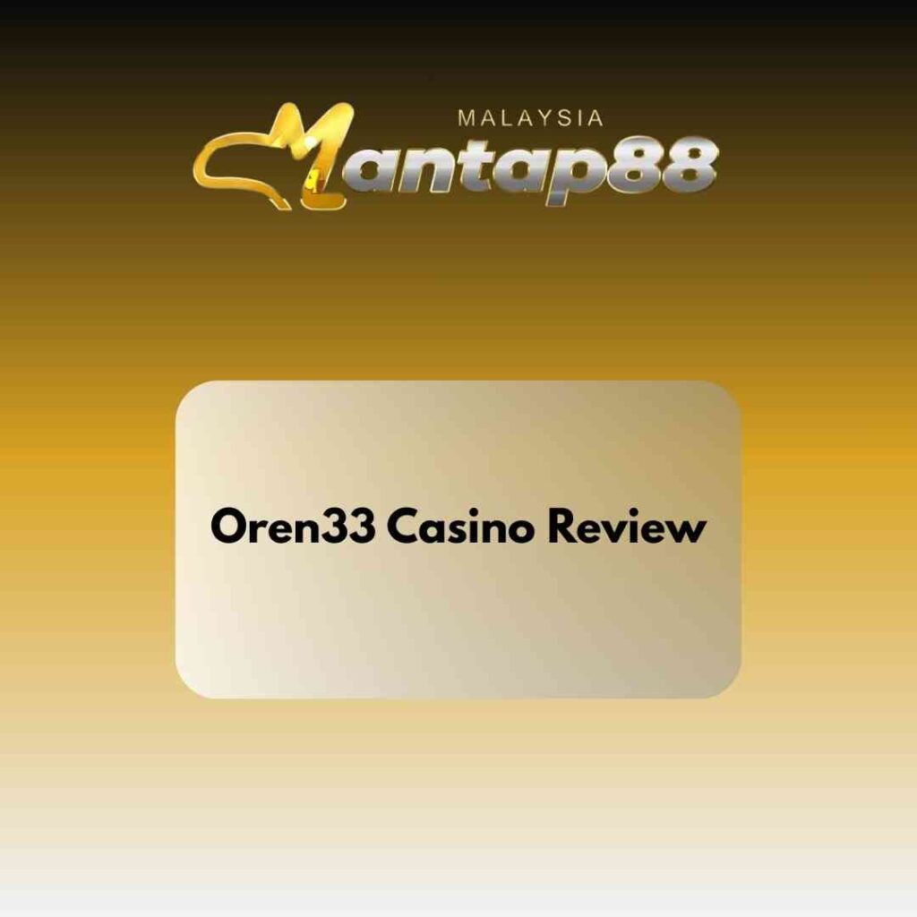Oren33 Online Casino – Casino Review Oren33 Online Casino – Casino Review