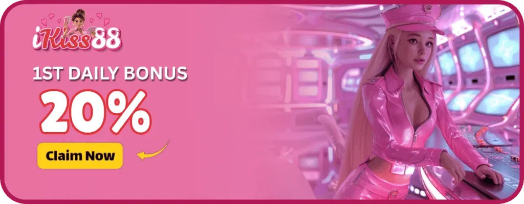 iKiss88 Daily Bonus
